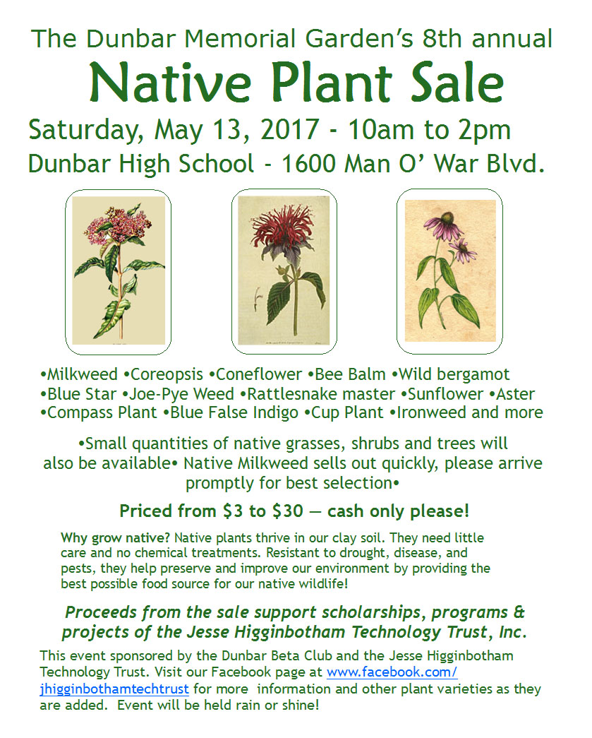 Native Plant Sale 2017